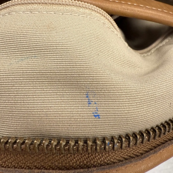 Coach Tan and Brown Signature Monogram Vintage Shoulder Bag - Picture 8 of 8